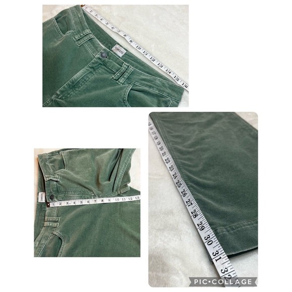 Chico’s Vintage Green Corduroy Jacket & Flare Pants Suit Sz M / 8 / Chico’s 1 - Picture 16 of 16